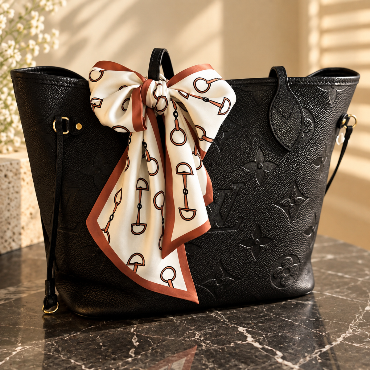 Equestrian Bit Twilly Scarf